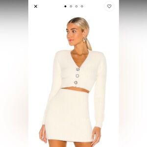 Chic top and skirt set